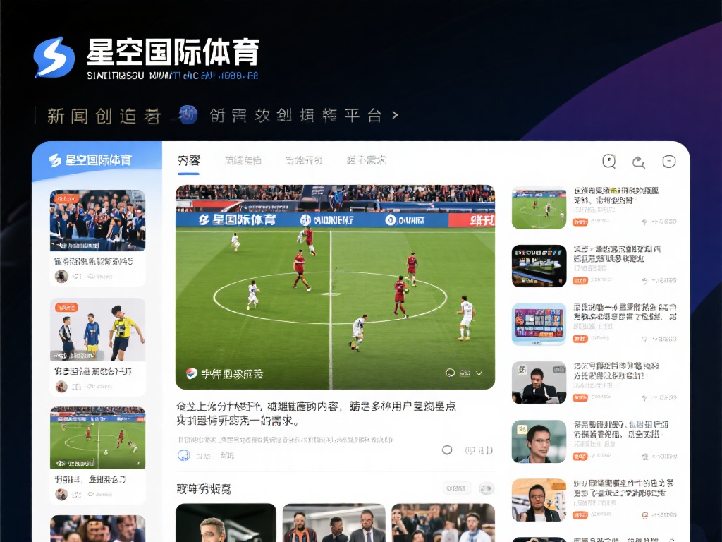 星空国际体育不仅仅是新闻的搬运工，更是一个内容创作