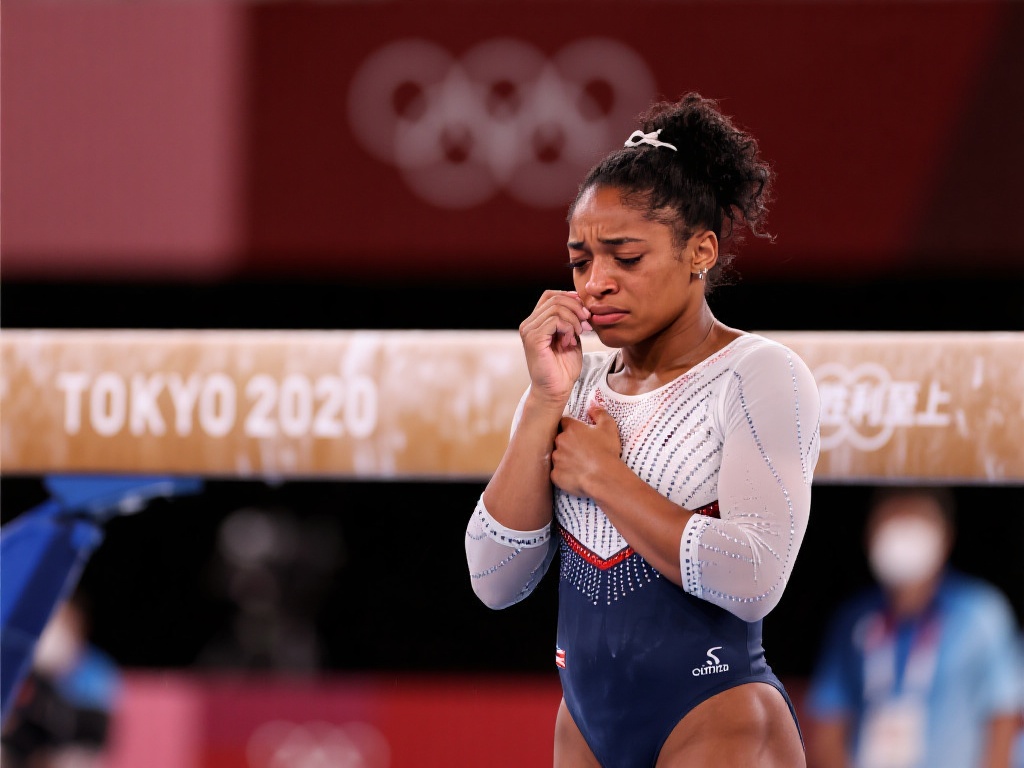 例如，在2021年东京奥运会上，美国体操名将西蒙·