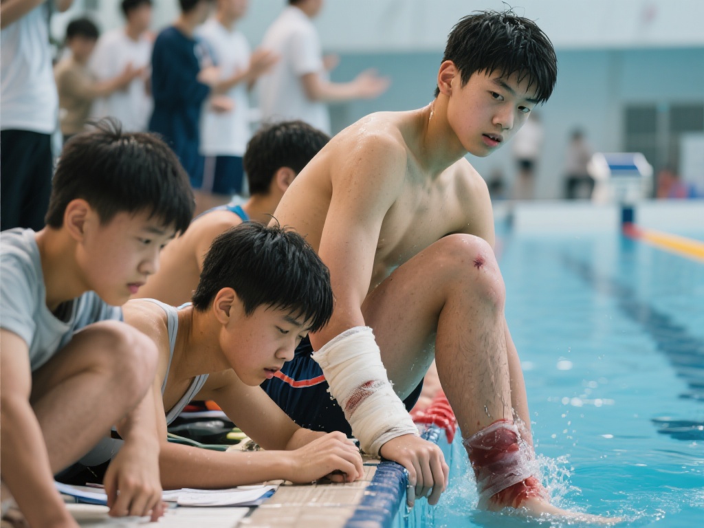 体育的道路从来不是一帆风顺的。对于这些追梦的男孩来